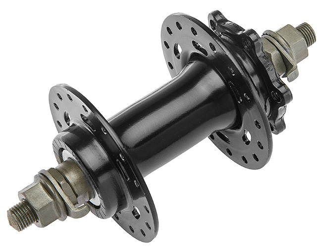 Втулка передняя AE-806FD 32H 3/8х100х140мм под диск 6 болт, гайки сталь чёрный 130236