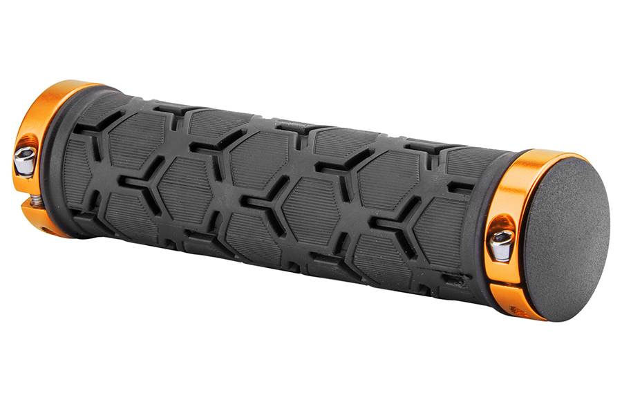 Грипсы XH-G181ВL,130 mm Черный/Золото 150236