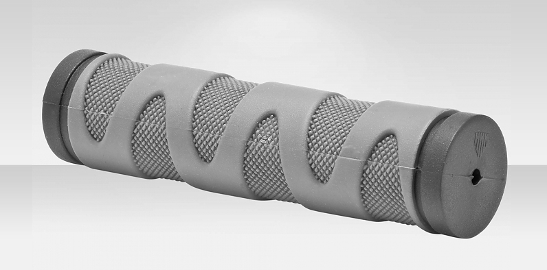 Грипсы XH-G57B, 125 mm черно-серый 150150