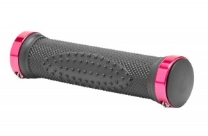 Грипсы XH-G64BL, 130 mm черно-красный 150134