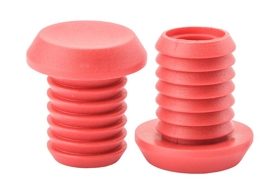 Заглушка ручек руля XH-B017 красный 150256