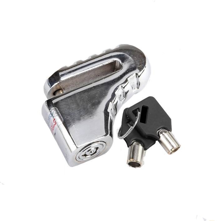 Замок на дисковый тормоз противоугонный 83203 Серебро