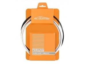 Комплект LY-BPTFE Alligator тросов тормоза с оболочкой и наконечниками 340011