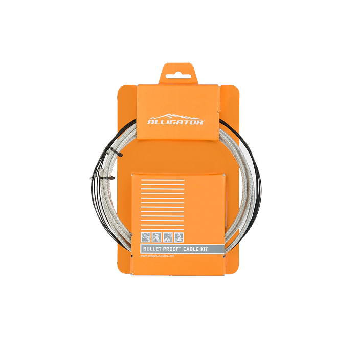 Комплект LY-KSPTB Alligator тросов тормоза с оболочкой и наконечниками 340010