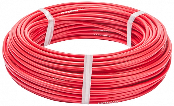 Оболочка троса тормоза диам. 4,9 мм рулон 50 м Красный 340057