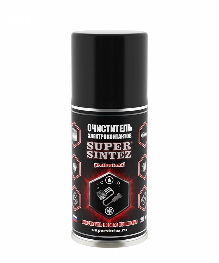 Очиститель электроконтактов Supersintez, 210мл