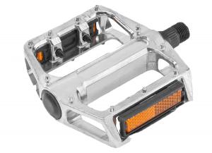 Педали вело BLF-B4 алюминий серебро 9/16 360103