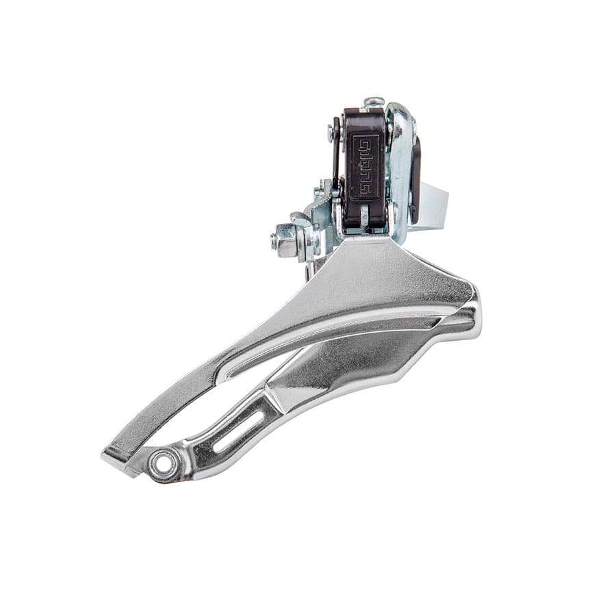 Переключатель передний KFD-01 5-7 ск 31,8 мм верхняя тяга 370127