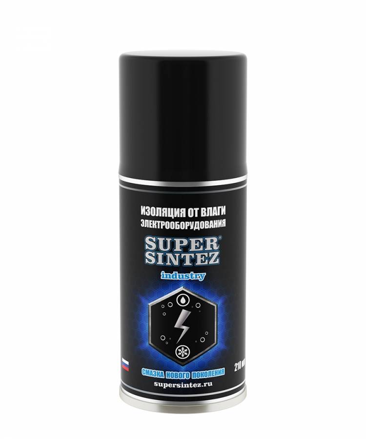 Смазка Supersintez INDUSTRY для изоляции от влаги электрооборудования 210 мл
