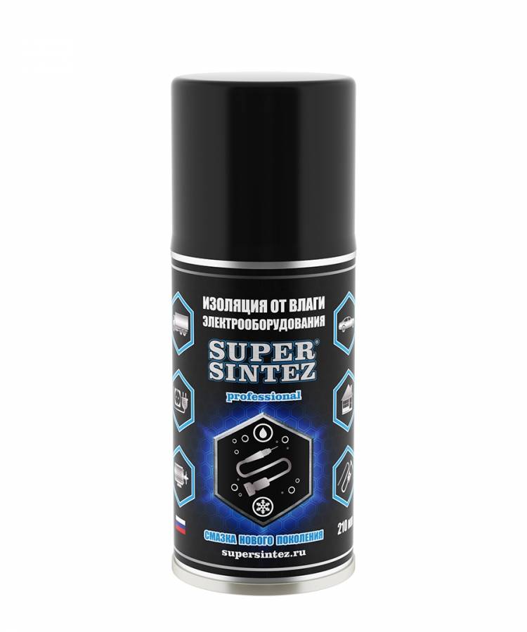 Смазка Supersintez для изоляции от влаги электрооборудования 210 мл