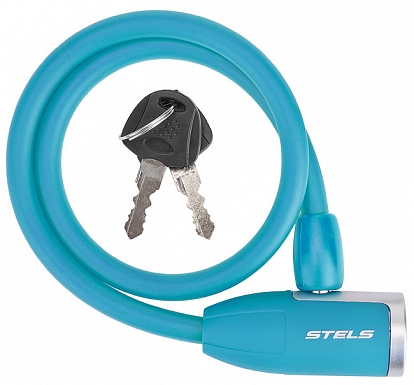 Трос-замок 84356 (650мм) d 10mm Синий