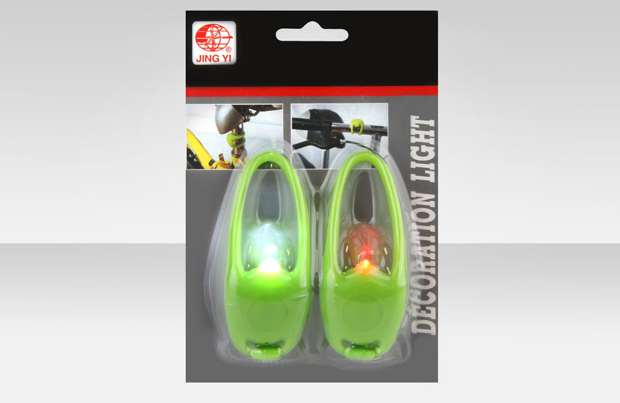 Фонарь декоративный на руль JY-267-1A Зеленый 560057