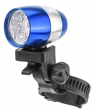 Фонарь передний JY-7032 Синий 560161