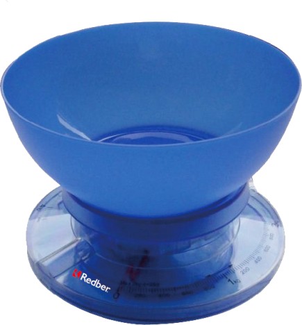 Весы кухонные механические Redber KS-005M синий