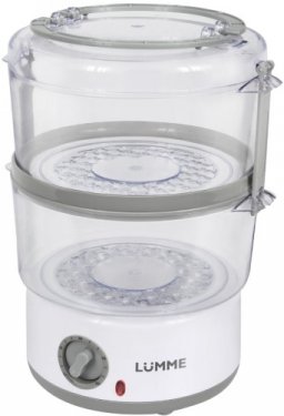 Пароварка LUMME LU-1405 400 Вт. серый жемчуг