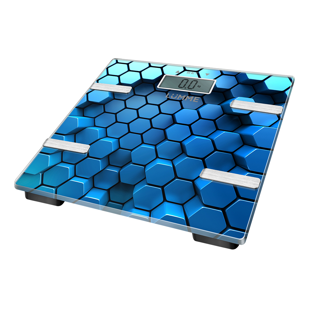 Весы напольные LUMME LU-1331 синий