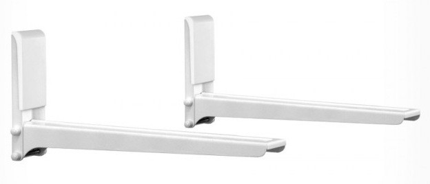 Кронштейн для СВЧ Holder MWS-2005 белый макс.40кг настенный фиксированный