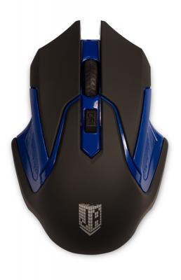 Беспроводная мышь Jet.A Comfort OM-U57G чёрно-синяя