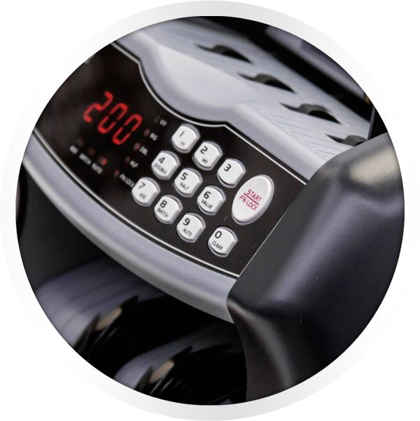 Счетчик банкнот Cassida 6650 UV/MG рубли