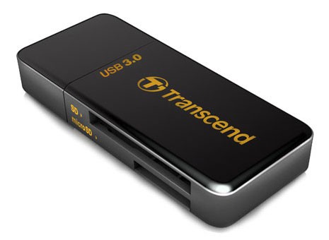 Устройство чтения карт памяти USB3.0 Transcend TS-RDF5K черный