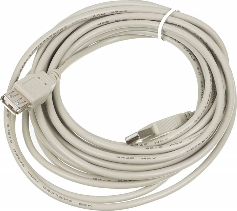 Кабель USB Am-Af удлинитель 5м