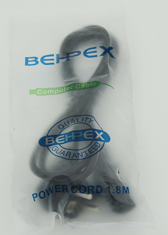 Кабель1.8м. Power cord Euro type 220V