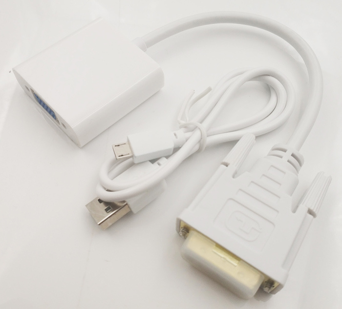 Переходник DVI-D (m) VGA (f) 0.23м