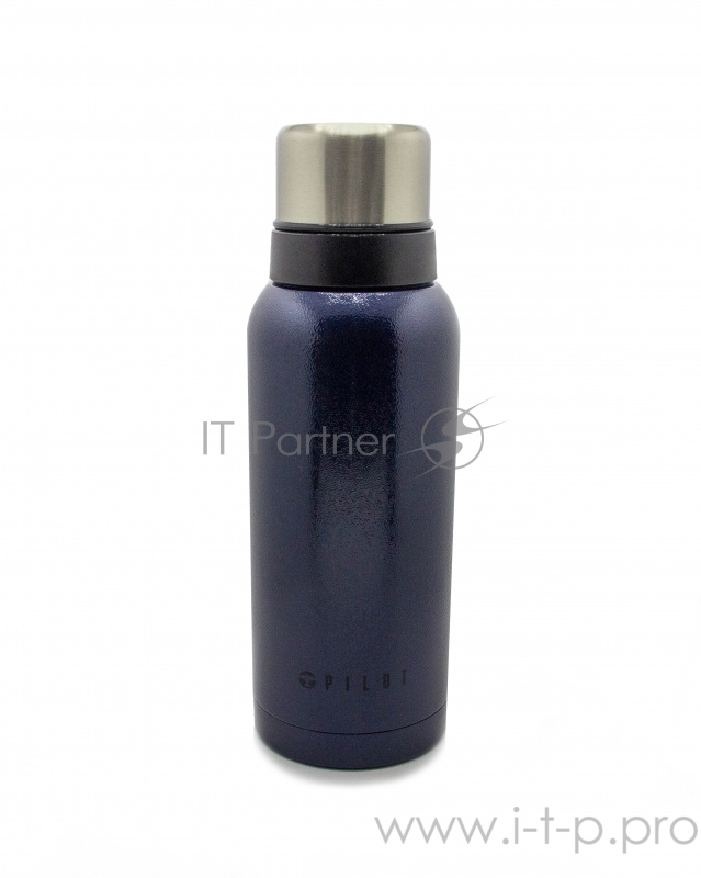 Термоc Pilot PLC-1000-HB, 1,0л, синий (молотковое покрытие)