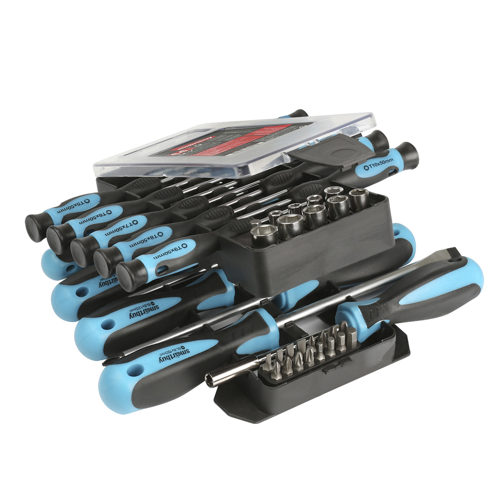 Набор отверток и головок 44 пр