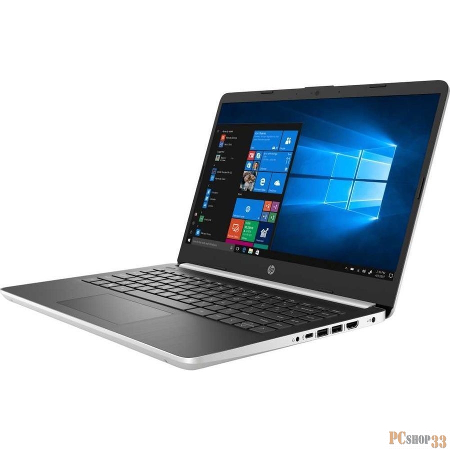 Ноутбук HP 14s-dq1009ur Core i5 1035G1/8Gb/SSD256Gb/Intel UHD Graphics/14/IPS/FHD (1920x1080)/Windows 10/silver/WiFi/BT/Cam