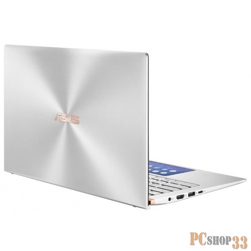 Ноутбук ASUS Zenbook 14 UX434FLC-A6426R Core i5-10210U/8Gb/512Gb SSD/Nvidia MX250 2Gb/14,0 FHD 1920x1080 Glare/WiFi/BT/HD IR/Windows 10 Pro/1.26Kg/Silver/ScreenPad 2.0