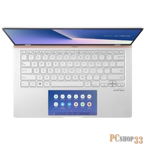 Ноутбук ASUS Zenbook 14 UX434FLC-A6426R Core i5-10210U/8Gb/512Gb SSD/Nvidia MX250 2Gb/14,0 FHD 1920x1080 Glare/WiFi/BT/HD IR/Windows 10 Pro/1.26Kg/Silver/ScreenPad 2.0