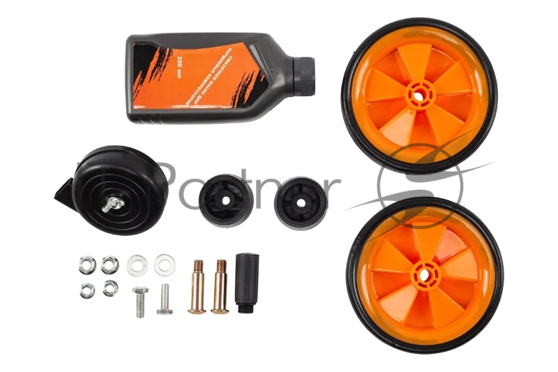 Компрессор поршневой Вихрь КМП-300/50 масляный, оранжевый/черный