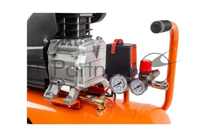 Компрессор поршневой Вихрь КМП-300/50 масляный, оранжевый/черный