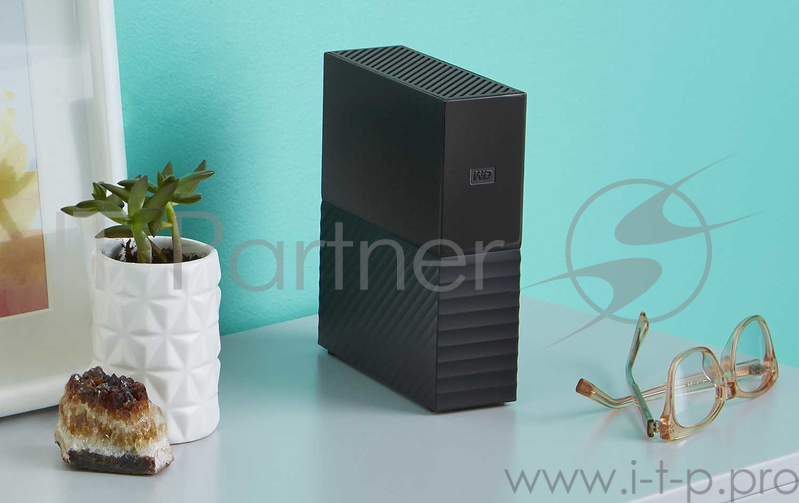 Внешний жёсткий диск WD My Book (New) WDBBGB0080HBK-EESN 8ТБ 3,5 5400RPM USB 3.0 (E4C)