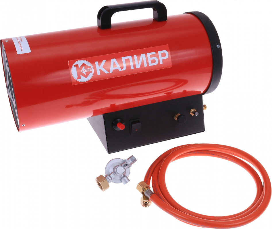Тепловая пушка газовая Калибр ТПГ-17 17000Вт красный
