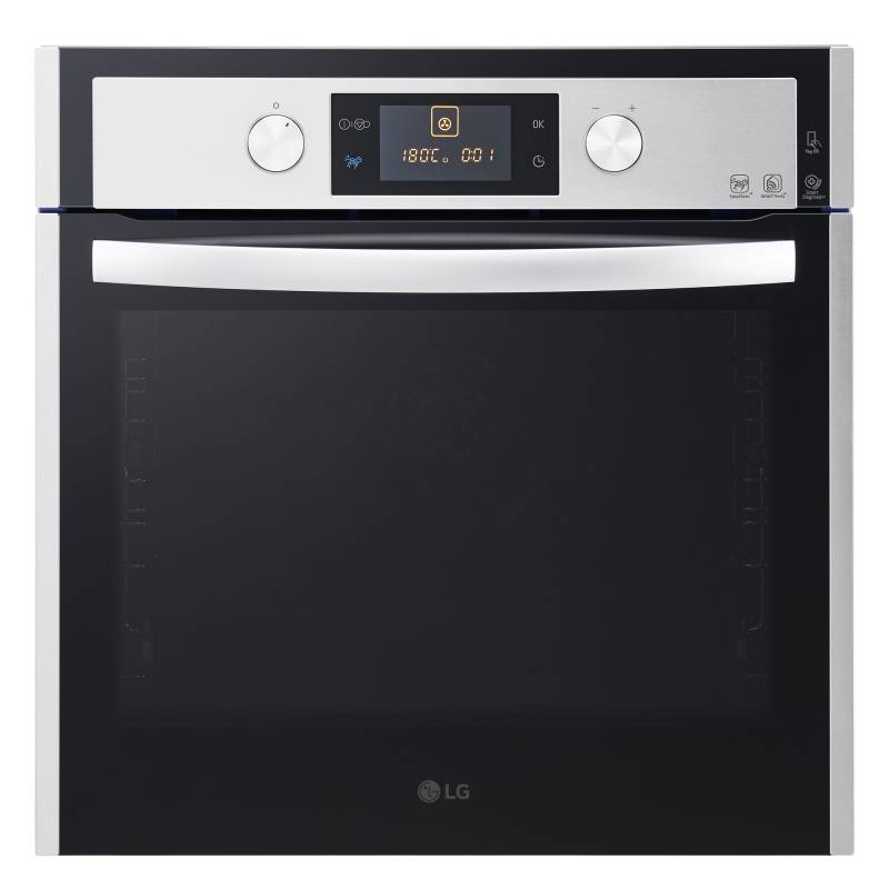 Духовой шкаф Электрический LG LB645059T2 стекло черное/нержавеющая сталь