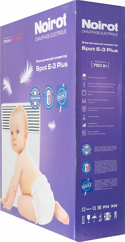 Конвектор Noirot Spot E-3 Plus 750Вт белый