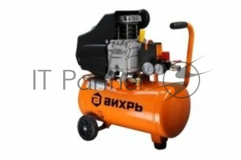 Компрессор поршневой Вихрь КМП-260/24 масляный, оранжевый/черный