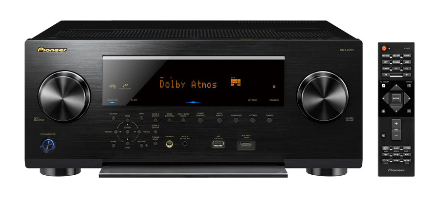 Ресивер AV Pioneer SC-LX701-B 9.2 черный