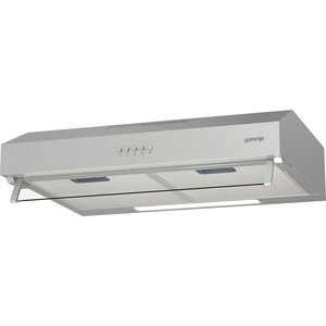 Вытяжка встраиваемая Gorenje WHU629EX/M нержавеющая сталь управление: кнопочное (1 мотор)