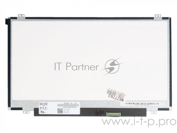 Матрица 14.0 Matte HB140WX1-400, WXGA HD 1366x768, 40L, cветодиодная (LED), уши В/Н