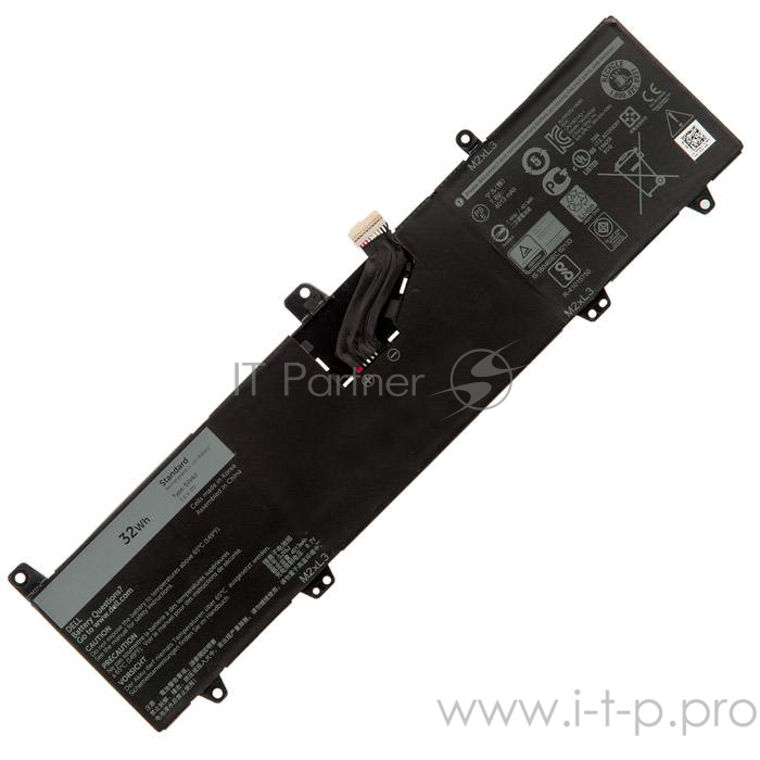 аккумулятор для ноутбука Dell Inspiron 3168, 7.6V, 32Wh