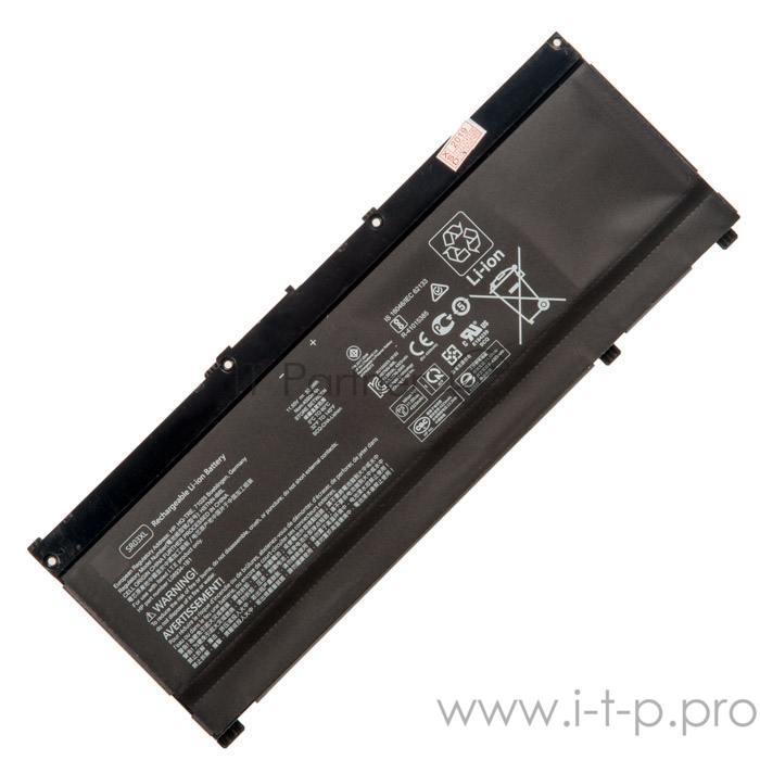 аккумулятор для ноутбука HP Pavilion 15-CX, 11.55V 52.5Wh