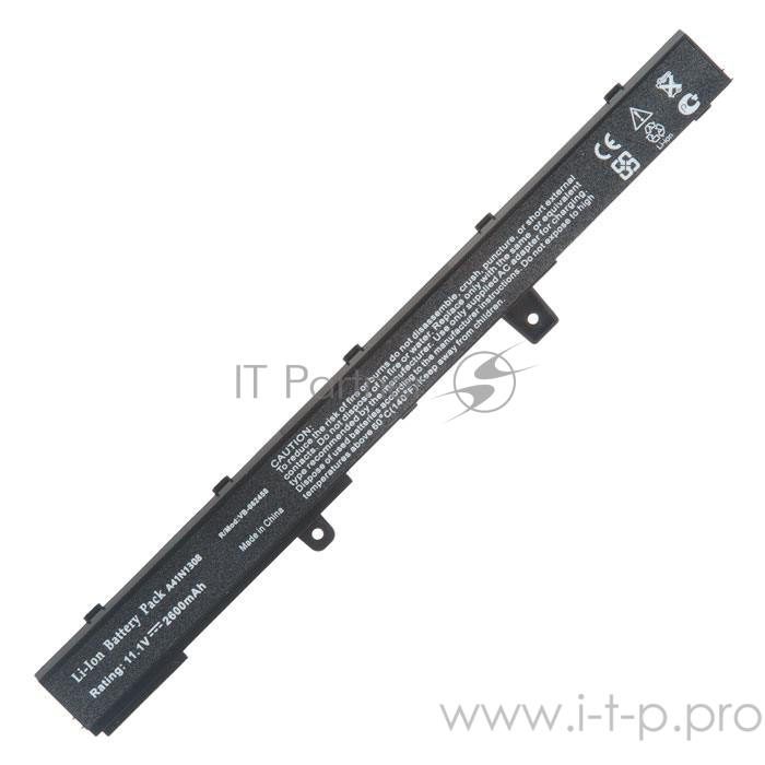 аккумулятор для ноутбука Asus A41, F451c, X451, X451C, X451CA, X551, X551C, X551CA, 2600mAh, 11.1V