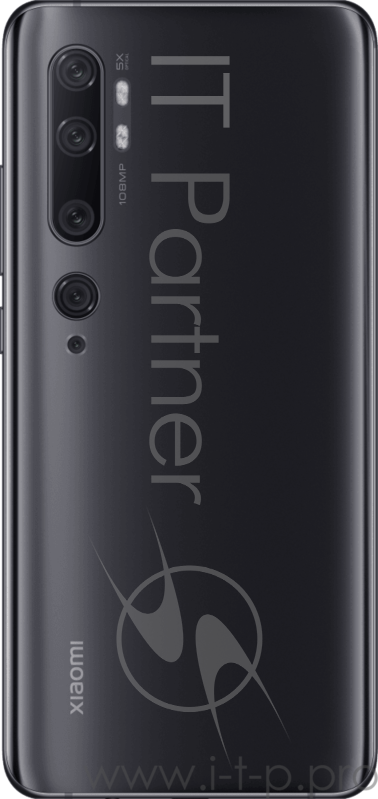 Смартфон Xiaomi Mi Note 10 Midnight Black (M1910F4G), 16,43 см (6.47) 1080x2340, 2.2GHz+1.8GHz, 8 Core, 6GB RAM, 128GB, 108 МП+ 12 МП + 10 МП + 5 МП/32Mpix, 2 Sim, 2G, 3G, LTE, BT v5.0, WiFi 802.11 a/b/g/n/ac, NFC, GPS / AGPS, GLONASS, Beidou, Type-C