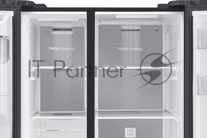 Холодильник Samsung RS64R5331B4 черный матовый (двухкамерный)