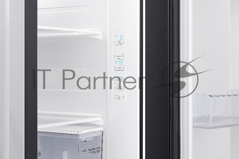 Холодильник Samsung RS64R5331B4 черный матовый (двухкамерный)