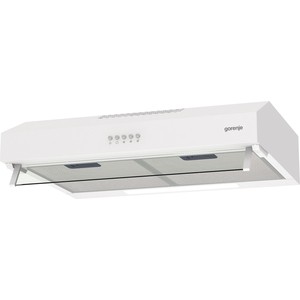 Вытяжка встраиваемая Gorenje WHU629EW/M белый управление: кнопочное (1 мотор)