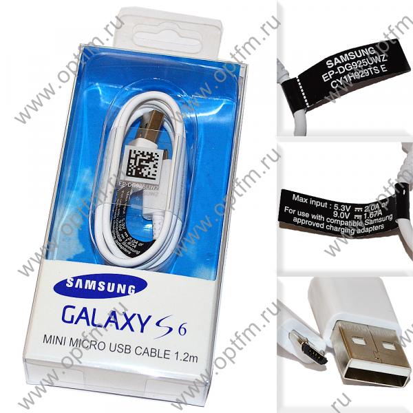 Кабель USB - Samsung Galaxy S6 (micro USB) ORIGINAL